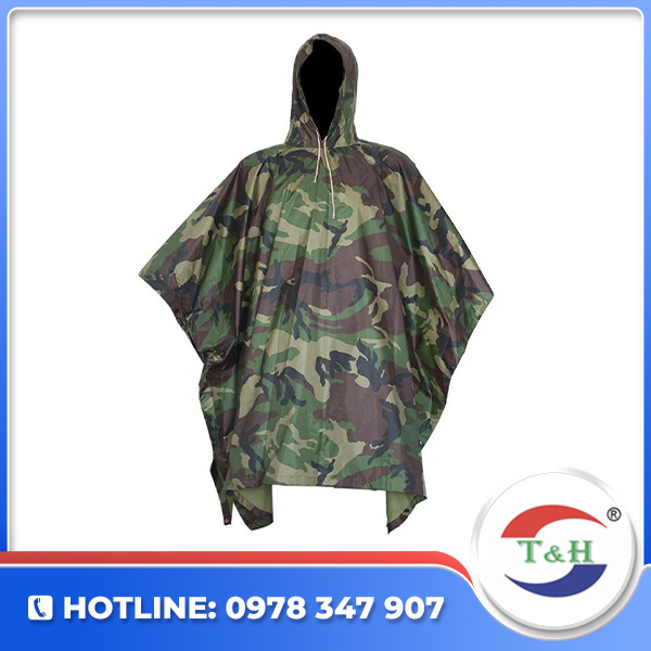 Áo mưa cánh dơi rằn ri